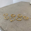 WANTME Luxus Weiß Zirkon Doppelte Öffnung Fingerring für Frauen Echtes 925 Sterling Silber Hochzeit Party Hochzeit Schmuck Geschenk