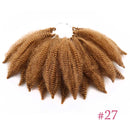 Amir Soft Afro kinky Curly Twist Trenzas Crochet Hair Extensiones de cabello trenzado sintético para mujeres negras / blancas