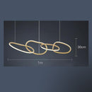 Simple light luxury chandelier creative dining restaurant bar minimalist personality art lamps