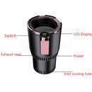 DC 12V Car Heating Cooling Cup 2-in-1 Car Office Cup Warmer Cooler Smart Car Cup Mug Holder Tumbler Cooling Beverage Drinks Cans