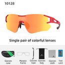 ROCKBROS Polarisierte Photochrome Fahrradbrille Fahrradbrille Outdoor Sports MTB Fahrrad Sonnenbrille Brille Brillen Myopie Rahmen