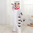 Cat Kigurumis Child Onesie Kid Animal Pajama Overall Boy Girl Winter Sleep Suit Flannel Soft Cute Festival Kitty jumpsuit