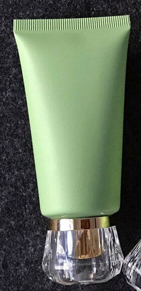 50ml Frost Plastic Soft Bottle Matte Green 50g Cosmetic Cream Facial Cleanser Container Toothpaste Lotion Tube Free Shipping