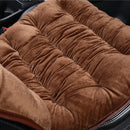 Funda de asiento de coche de felpa cálida, fundas de asiento de automóviles, protección para invierno y otoño, alfombrilla de cubierta automática