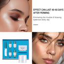 Lakerain Semi-permanent Brow Lift Kit Augenbrauen-Laminierungs-Set Styling Perming Setting Curling Brow Lamination Eyelash Perm Set