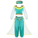 MUABABY Arabian Princess Dress Up Girl Aladdin Kostüm Kinder Fotografie Halloween Party Outfit Kleidung