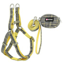 Weiches Hundegeschirr und Leine, verstellbares Nylon-Chihuahua-Hundehalsband für kleine, mittelgroße Hunde