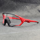 Brandneue photochrome Fahrradbrille Mountainbike Fahrradbrille Outdoor Sports Radfahren Sonnenbrille UV400 Eyewear 1 Objektiv