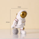 Nordic Modern Astronaut Miniaturfiguren Harz Handwerk Home Fairy Garden Schreibtisch Dekoration Einrichtungsartikel Raumzubehör