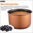 Olla XEOLEO Tapioca, tienda de té de la leche, máquina de perlas, olla de té de burbujas, olla de perla, máquina de cocina Sago, sartén antiadherente, 5L, 900W