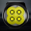 2022 Nitecore E4K 4400 Lumen Kompakte EDC-Taschenlampe 4xCREE XP-L2 V6 LED-Taschenlampe mit NL2150HPR 5000mAh 21700 Akku