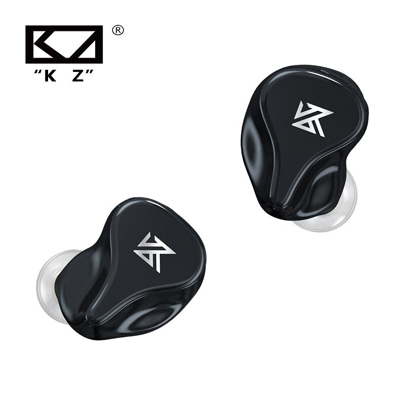 KZ Z1 Pro TWS Koptelefoon True Draadloze Game Oordopjes Touch Control Noise Cancelling Bluetooth-kompatibles HiFi-Sport-Headset