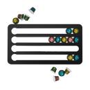 Nespresso Coffee Capsule Holder Stand Rotary Coffee Pod Tower Rack Rotatable Coffee Pod Storage Shelves Storage 24/40PCS Capsule