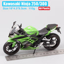 1/12 automaxx 2013 Kawasaki Ninja 250R SE 300 Race Scale Motorrad Spielzeug Sportfahrrad Diecasts &amp; Spielfahrzeuge Modelle Spielzeug Repliken