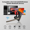 New Bee M50 Bluetooth 5.2 Headset Drahtloser Kopfhörer Kopfhörer mit Dual Mic Earbuds Hörer CVC8.0 Noise Cancelling Freisprecheinrichtung