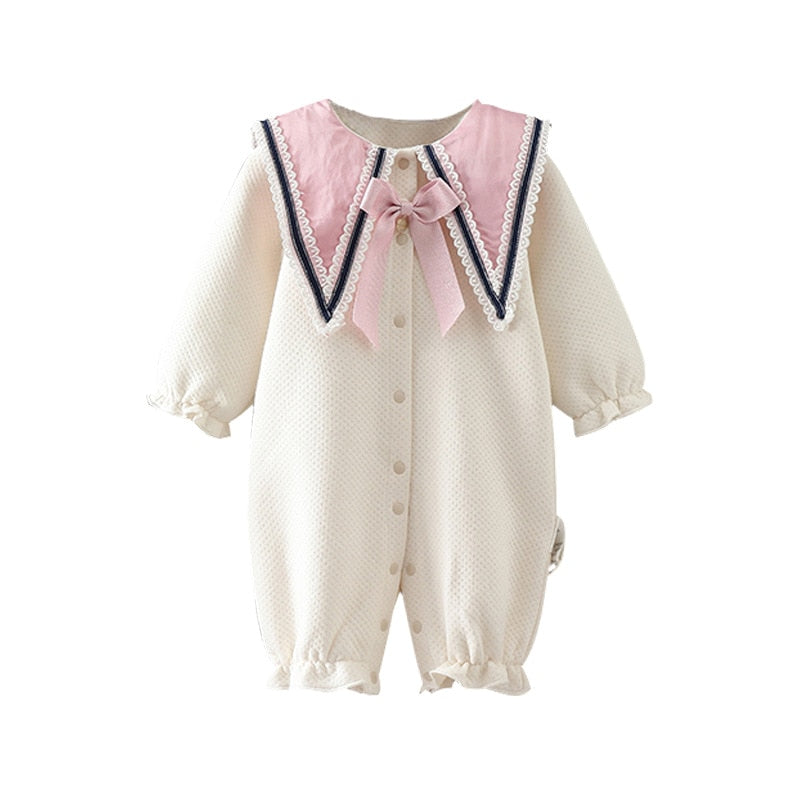 Peleles de invierno para bebés y niñas, traje para recién nacidos, ropa gruesa para niñas, peleles para niños de 0 a 2 años