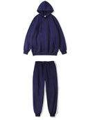 Hoodies Hosenanzug für Mädchen Jungen Einfarbig Sweatshirt Anzug Kinder Herbst Winter Kleidung Herren Hoodie + Hosen Sets