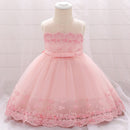 Kleinkind Mädchen Party Kleider Baby Kleid für Mädchen 1 Jahr Geburtstag Prinzessin Kleid Taufkleid Säuglingstaufe Vestidos Kleidung