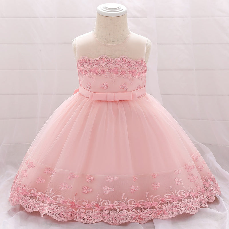 Toddler Girl Party Dresses Baby Dress For Girls 1 Year Birthday Princess Dress Christening Gown Infant Baptism Vestidos Clothes