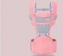 0-48 Monate Ergonomischer Babytragerucksack mit Hüftsitz für Neugeborene Multifunktions-Säuglingstragetuch Taillenhocker Baby Känguru