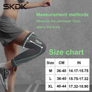 SKDK Calor Deportes Rodillera Manga larga Ciclismo Correr Entrenamiento Gimnasio Deportes Rodillera Fitness Compresión Rodillera