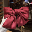 2020 Fashion Big Bow Hairpin Cute Red Barrette Pink Haarspange Frauen Mädchen BB Hairgrip Korean Oversize Floral Haarschmuck
