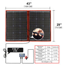 Dokio 100W 18V flexible schwarze Sonnenkollektoren China Faltbarer 12V-Controller 100-Watt-Panels Solar für Autobatterie
