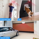 Drahtloser Willkommensalarm Türklingel PIR Store Shop Entry Bewegungssensor Infrarotdetektor Induktion Türklingel 5 Funktionen Nachtlicht