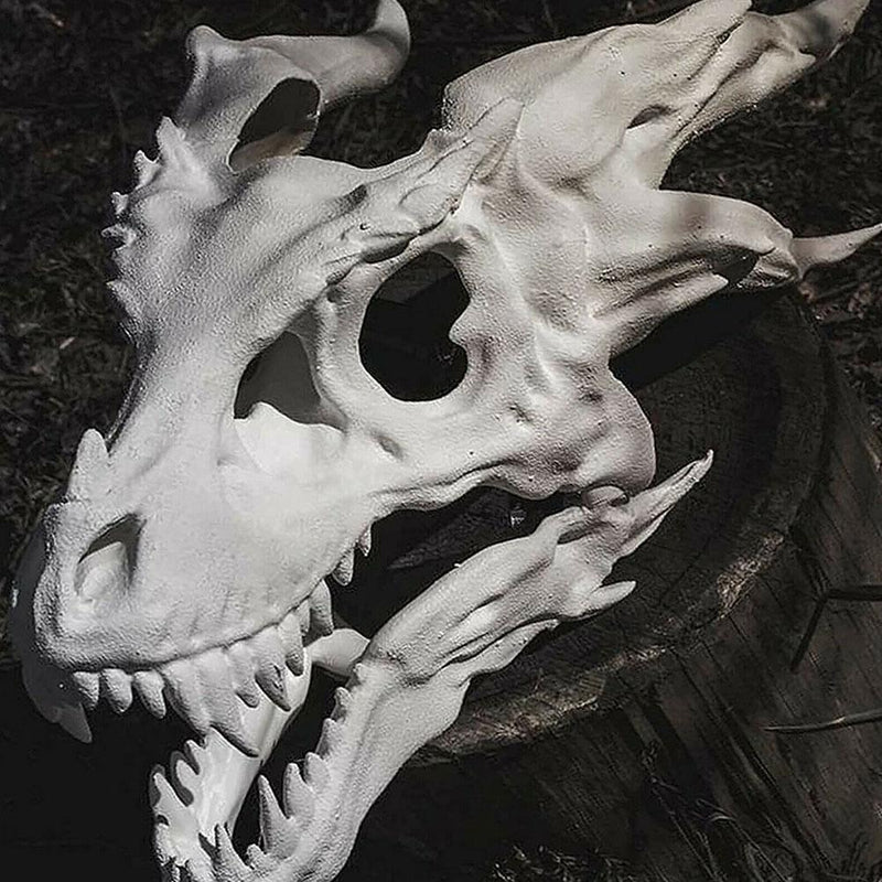 New Dragon Mask Movable Jaw Dino Mask Moving Jaw Dinosaur Decor Mask For Halloween Party Cosplay Mask Decoration