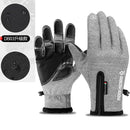 Motorradhandschuhe Moto-Handschuhe Winter-Thermo-Fleece gefütterte Winter-wasserabweisende Touchscreen-rutschfeste Motorrad-Reithandschuhe