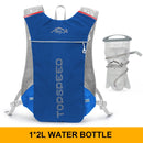 INOXTO Trailrunning-ultraleichter 5-Liter-Rucksack, Lauf-Trinkweste, Marathon, Fahrrad 1,5-Liter-2-Liter-Wasserbeutel