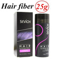 10 teile/los 25g Sevich Haar Gebäudefasern Styling Farbe Pulver Verlängerung Keratin Ausdünnung Haar Dicken Verlust Spray Behandlung