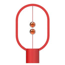 2022 Neueste USB-betriebene Mini-HENG-Ellipse-magnetischer Mid-Air-Schalter Nachtlicht-Balance LED-Tischlampe Büro-Wohnkultur