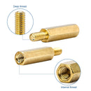 300 teile/satz M3 Männlich Weiblich Hex Messing Abstandshalter Sortiment Kit hexagon gold pcb abstandshalter Säule Motherboard abstandshalter