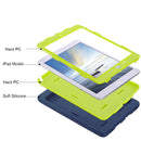 3 in1 Anti-slip Hybrid Case For iPad Mini 1/2/3 Retina Protective Heavy Duty Rugged Shockproof Resistance Cover For iPad Mini