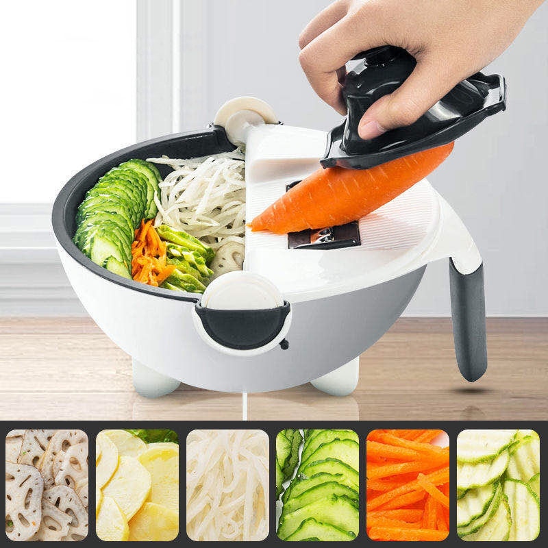 Cortador de verduras multifunción, rallador doméstico para verduras, rallador de rábano, herramientas de cocina, cortador de alimentos