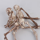 1 Stücke Aquarium Menschliches Skelett Harz Aquarium Schädel Skelett Harz Ornament Reptile Tank Aquarium Aquarium Dekoration