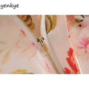 Blumendruck Shorts Frauen Freier Gürtel Hohe Taille Lässige Kurze Mujer Mode Sommer Short femme vetement femme LDZZ6309