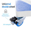 LVDIBAO Waschmaschinenständer Multifunktionaler, beweglicher, verstellbarer Sockel, mobile Rolle für Waschmaschinentrockner und Kühlschrank