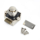 KAK 10 Stück Camper Car Push Lock RV Caravan Boat Motor Home Cabinet Draw Latch Button Locks Furniture Door Lock Hardware
