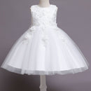 Pegeant Pailletten Backless Kinderkleider für Mädchen Hochzeitsfeier Prinzessin Kleider Baby Mädchen Erstkommunion Layered Tutu Kleider