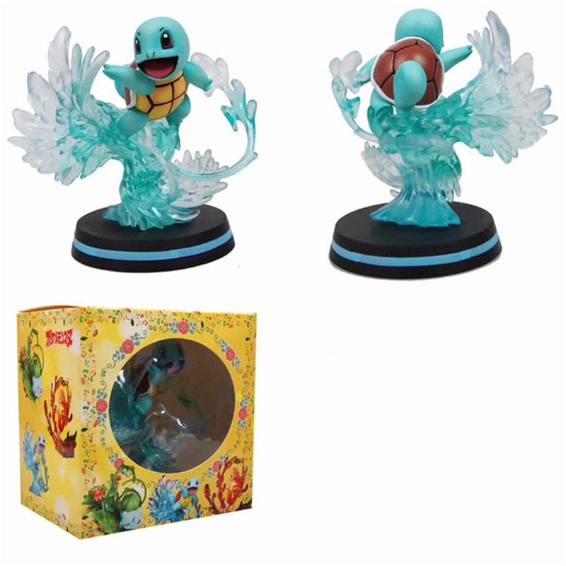 POKEMON Glumanda Bisasam Mewtu Actionfigur Taschenmonster Pikachu Poke Modell One Piece Collect Dekoration Spielzeug für Kinder