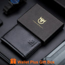 BULLCAPTAIN neue RFID-Ledergeldbörse für Herren, kurze vertikale Lokomotive, britisches Freizeit-Multifunktionskartenpaket, Ledergeldbörse