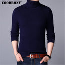 COODRONY Mens Sweaters 2018 Autumn Winter Thick Warm Pullover Men Knitted Cashmere Wool Sweater Men Heavy Turtleneck Jumper 8229