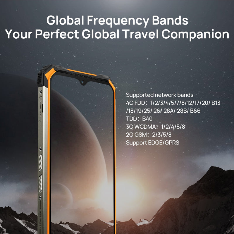 DOOGEE S88 Plus Rugged SmartPhone 48MP Cámara principal 8GB RAM 128GB ROM IP68/IP69K teléfono inteligente Android 10 OS Versión global