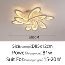 LED-Deckenleuchte mit Fernbedienung und ultradünner Acryl-Lampendecke für Wohnzimmer, Schlafzimmer, Unterputzmontage Lamparas De Techo