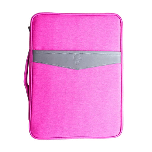 Multi-functional A4 Document Bags Filing Pouch Portable Waterproof Oxford Cloth Organized Tote For Notebooks Pens Computer Stuff