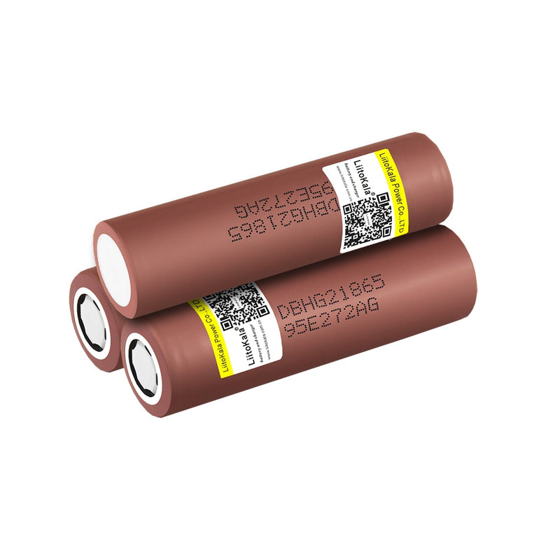 Caliente LiitoKala nuevo Original 3,7 v 18650 HG2 3000mAh baterías recargables de litio descarga continua 30A para herramientas eléctricas de Dron