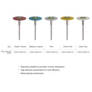 1 Stück Azdent Dental (HP) 26 mm Gummi-Diamant-Polierscheibe für Zirkonoxid-Porzellan-Restaurationen