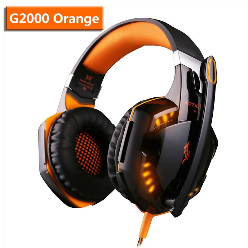 Wired Gaming Headset Headphones Surround sound Deep bass Stereo Casque Earphones with Microphone For Game XBox PS4 PC Laptop